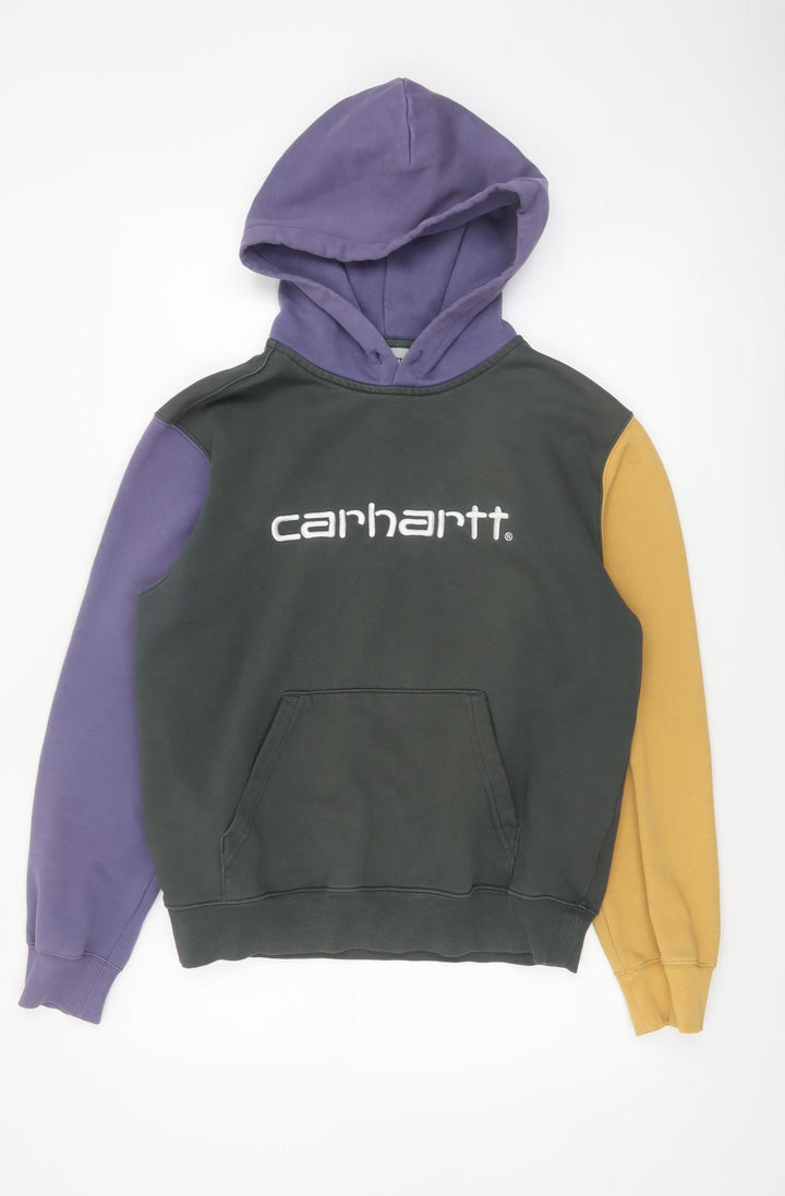 Carhartt Men's Multicoloured Logo Pullover Hoodie Size S