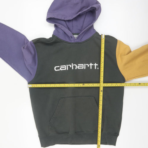 Carhartt Men's Multicoloured Logo Pullover Hoodie Size S