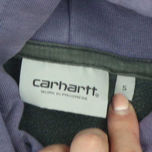 Carhartt Men's Multicoloured Logo Pullover Hoodie Size S