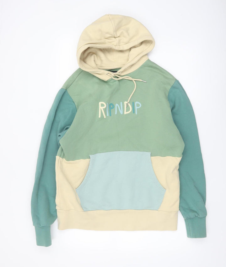 Ripndip Men's Multicoloured Pullover Hoodie Size S Cotton
