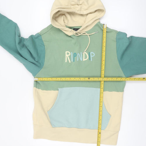 Ripndip Men's Multicoloured Pullover Hoodie Size S Cotton