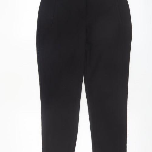 Topshop Petite Black Ankle Slim Trousers Women’s Size 6