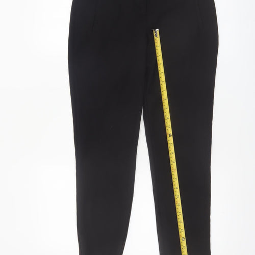 Topshop Petite Black Ankle Slim Trousers Women’s Size 6