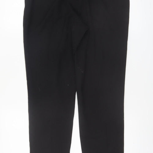 Next Women’s Black Tailored Stretch Trousers Size 10 Regular
