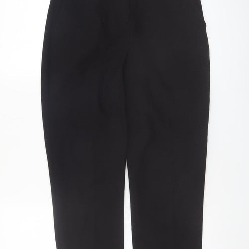Topshop Women’s Black Slim Fit Tailored Trousers Size 6