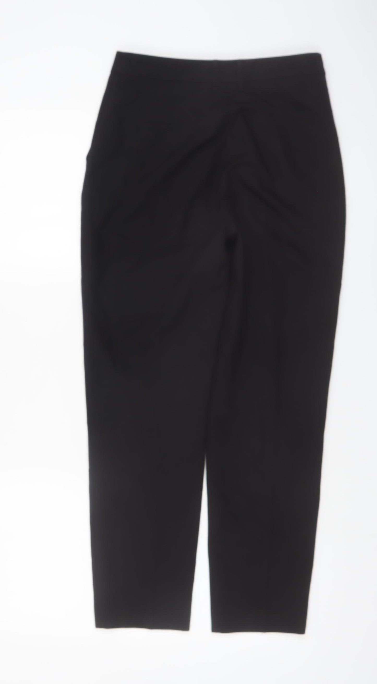 Topshop Women’s Black Slim Fit Tailored Trousers Size 6