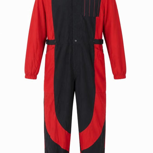 Jordan Mens Black Red XL 90s Colourblock Track Pants
