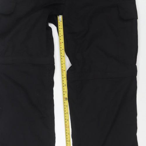 TOG 24 Men's Black Walking Trousers Size M Lightweight Outdoor