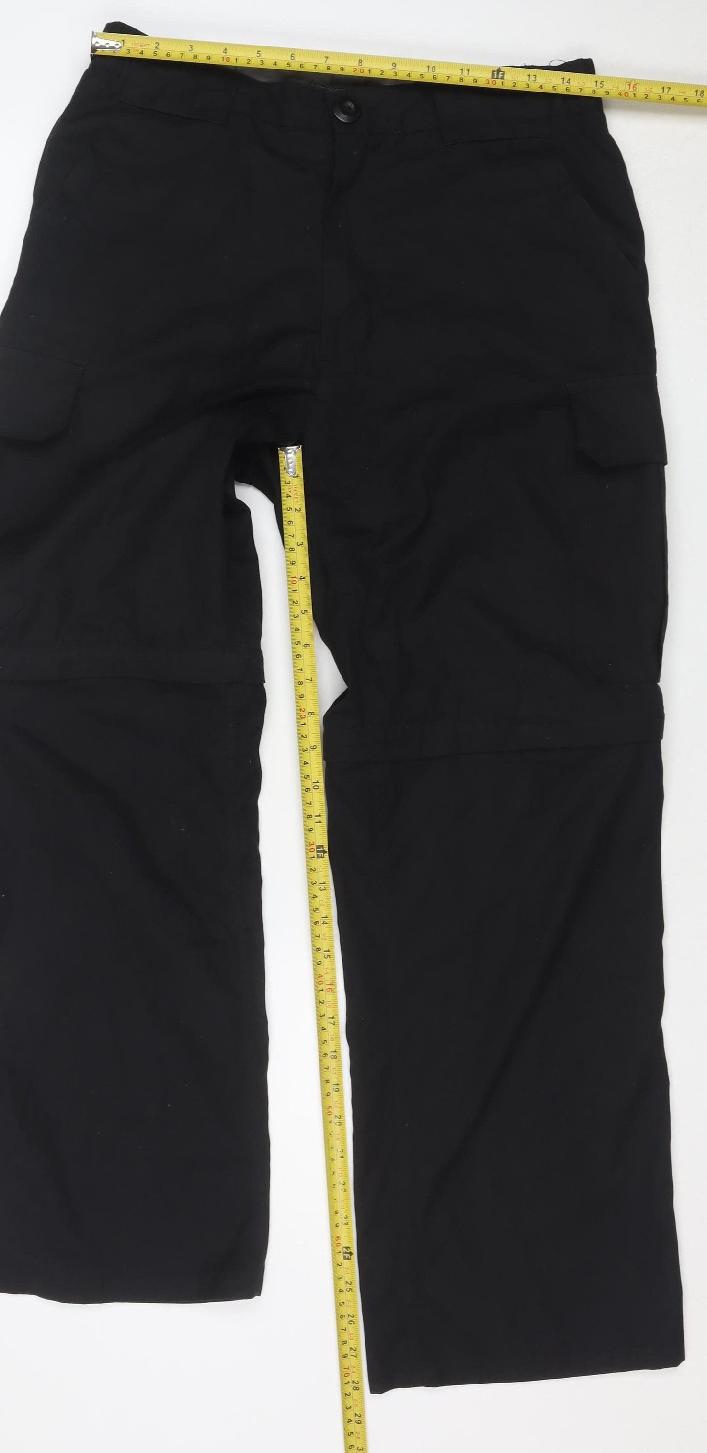 TOG 24 Men's Black Walking Trousers Size M Lightweight Outdoor