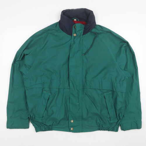 NV-984 Sailing Gear Green Men's Medium Windbreaker Jacket