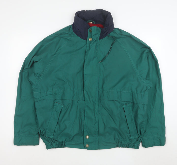 NV-984 Sailing Gear Green Men's Medium Windbreaker Jacket