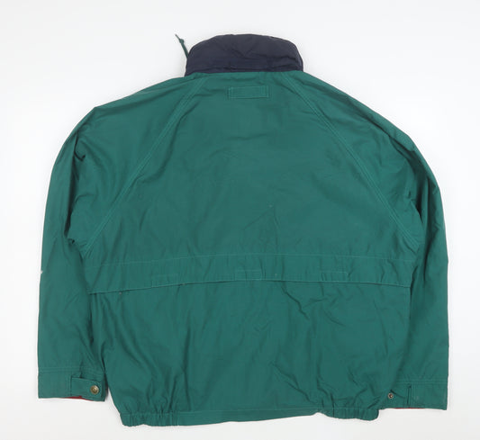 NV-984 Sailing Gear Green Men's Medium Windbreaker Jacket