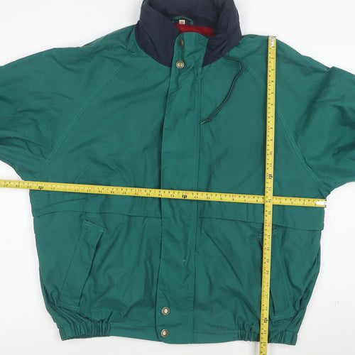 NV-984 Sailing Gear Green Men's Medium Windbreaker Jacket