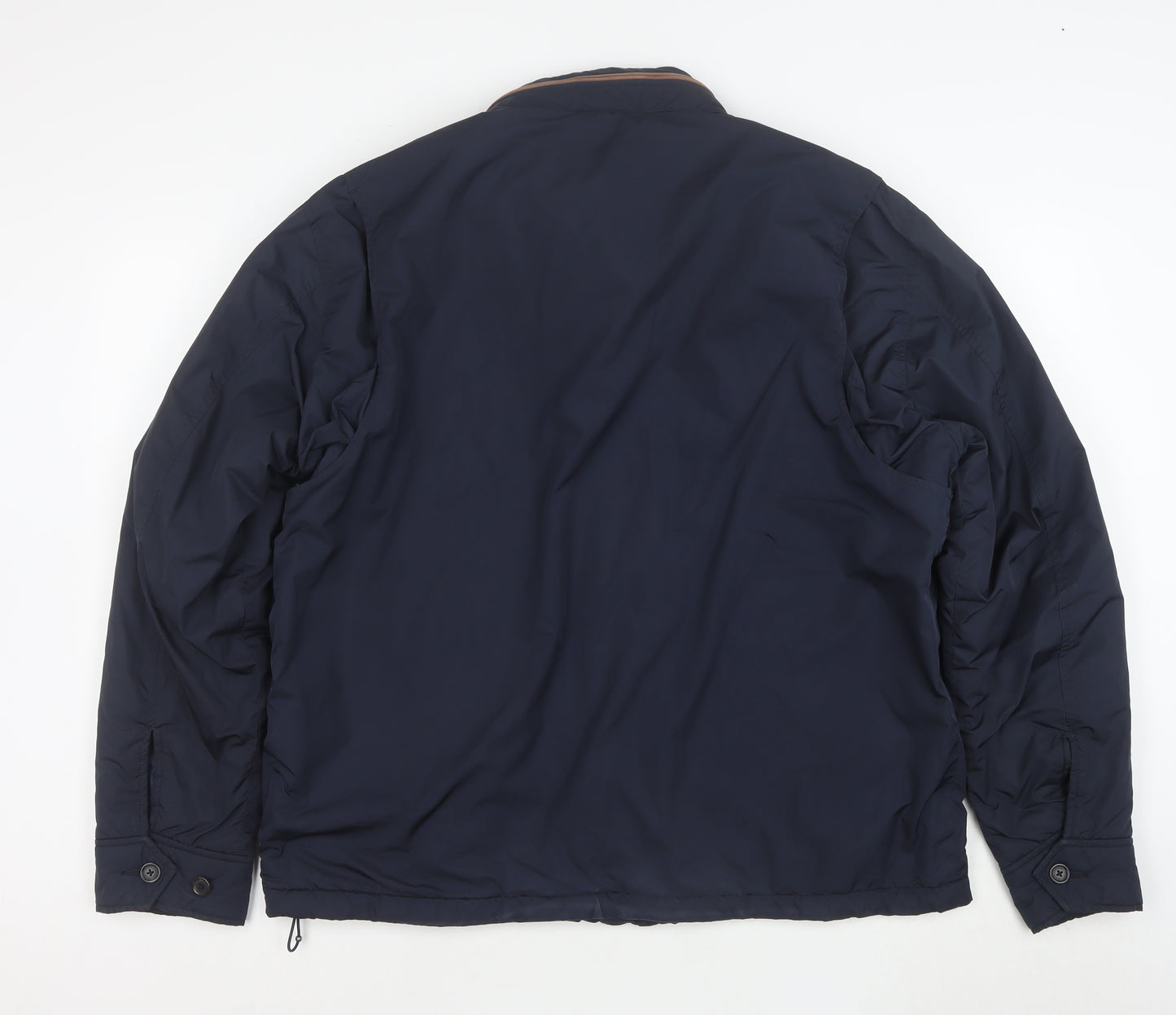Ralph Lauren Men's Blue L Bomber Jacket Full Zip Classic Style