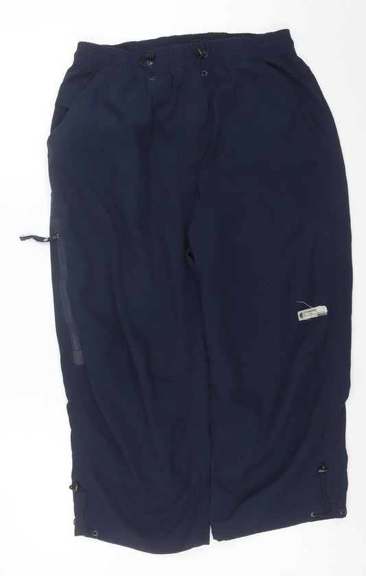 Kickers Men's Blue Walking Trousers M Lightweight Quick Dry Outdoor Pants