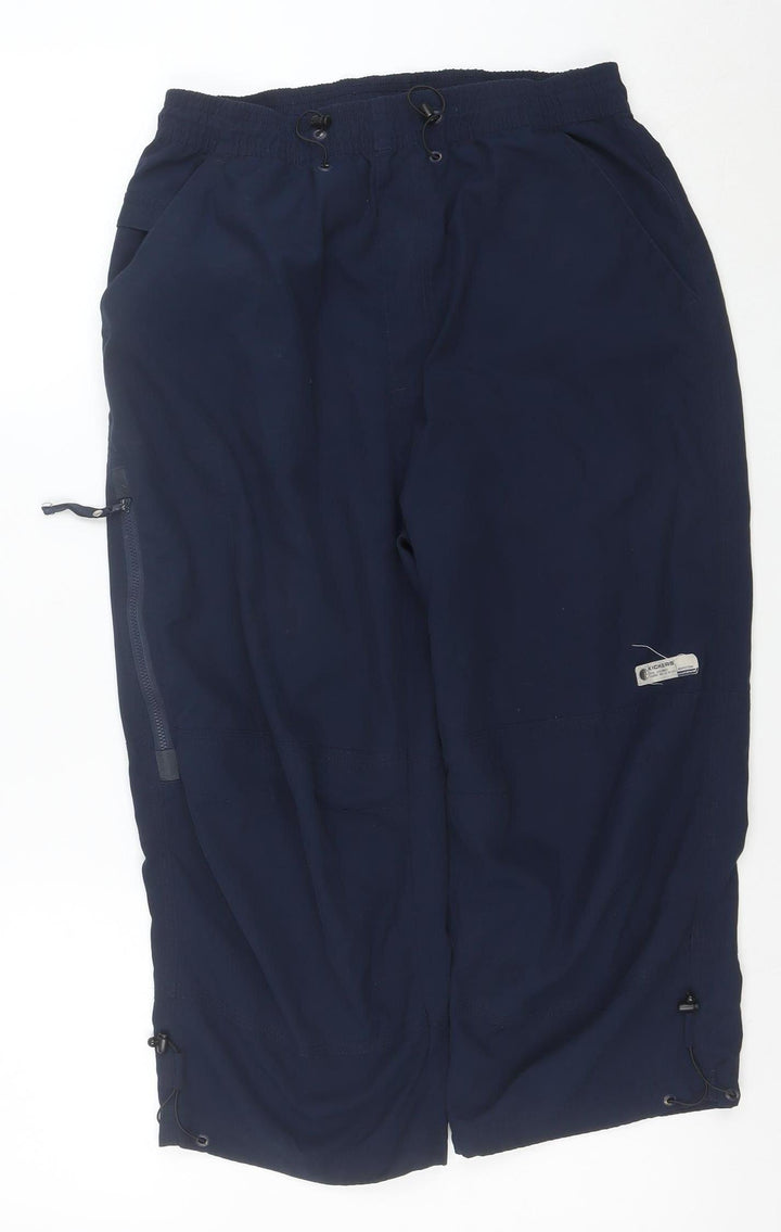 Kickers Men's Blue Walking Trousers M Lightweight Quick Dry Outdoor Pants