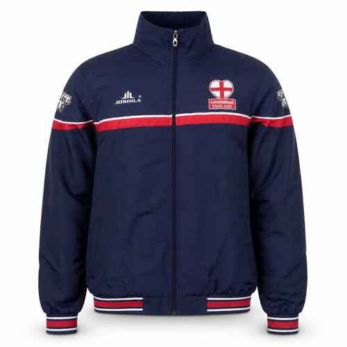 Joshila Men's Blue Football England Full Zip Jacket L