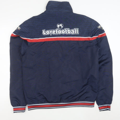 Joshila Men's Blue Football England Full Zip Jacket L