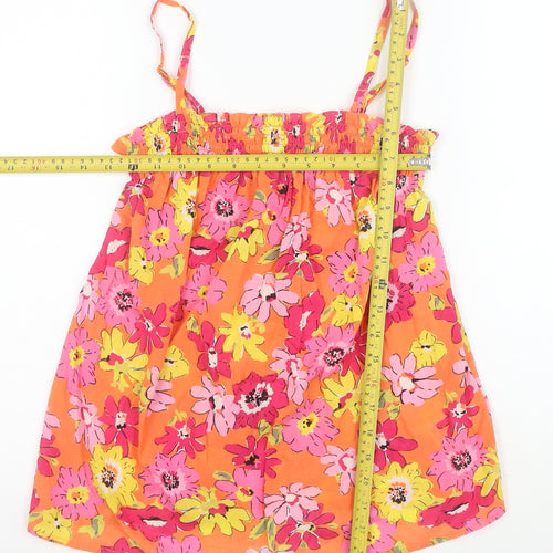 Marks and Spencer Women's Multicoloured Floral Cotton Camisole Top Size 8