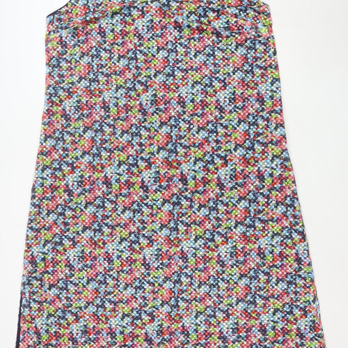 Marks and Spencer Women’s Multicoloured Floral Sequin Slip Dress Size 24