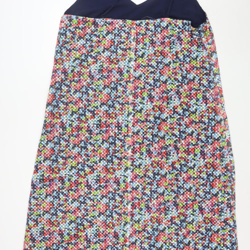 Marks and Spencer Women’s Multicoloured Floral Sequin Slip Dress Size 24