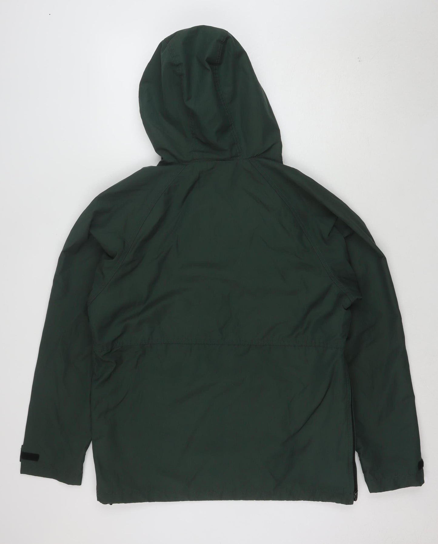 H&M L.O.G.G. Men's Green Hooded Anorak Jacket S Regular Fit