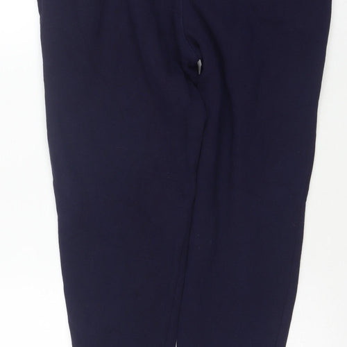 FILA Womens Blue Jogger Sweatpants S Regular Fit Cotton Blend