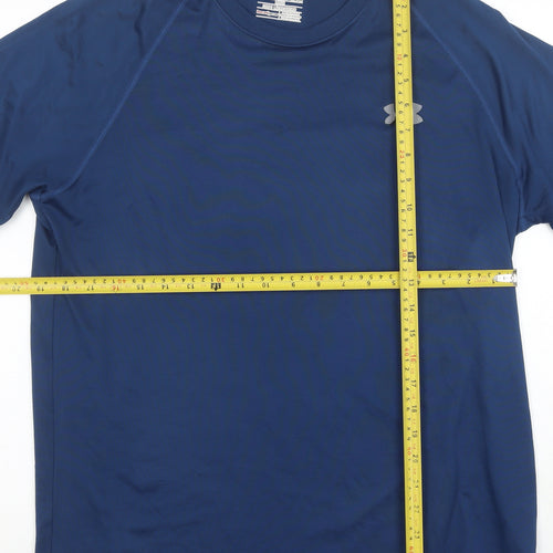 Under Armour Men's Blue HeatGear Loose Fit Short Sleeve T-Shirt M