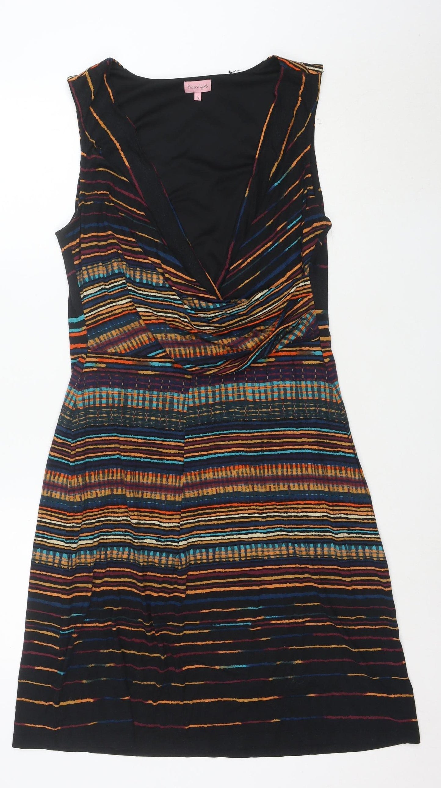 Fearne Cotton Women's Multicoloured Size 16 Bodycon Dress