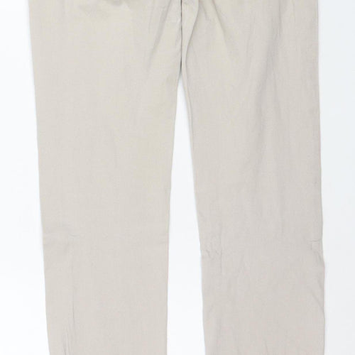 Ace Star Women’s Beige Skinny Jegging Trousers Size S 26W 36L