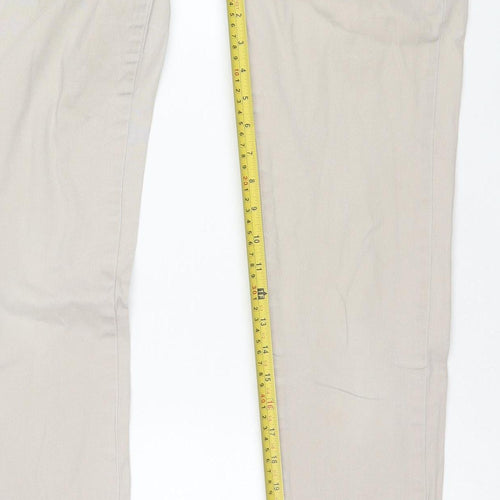 Ace Star Women’s Beige Skinny Jegging Trousers Size S 26W 36L