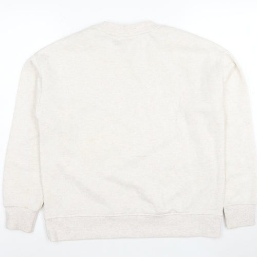 Disney Women Beige XS Winnie the Pooh Crew Neck Sweatshirt