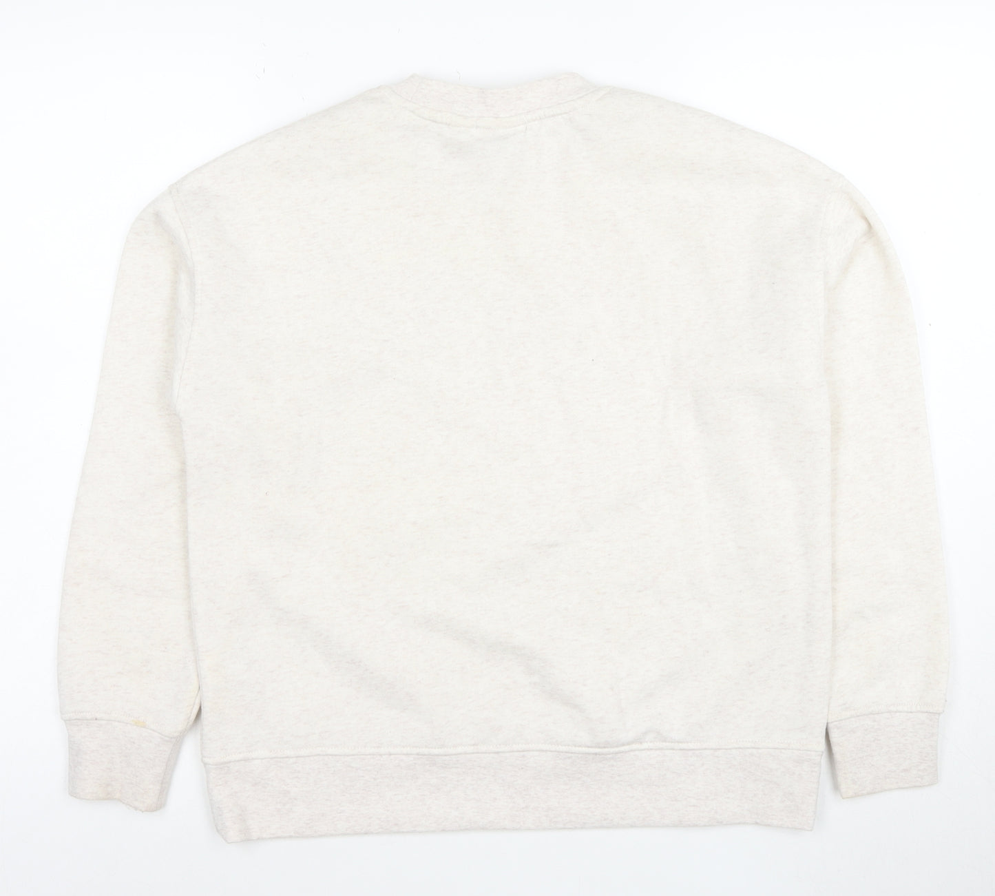 Disney Women Beige XS Winnie the Pooh Crew Neck Sweatshirt
