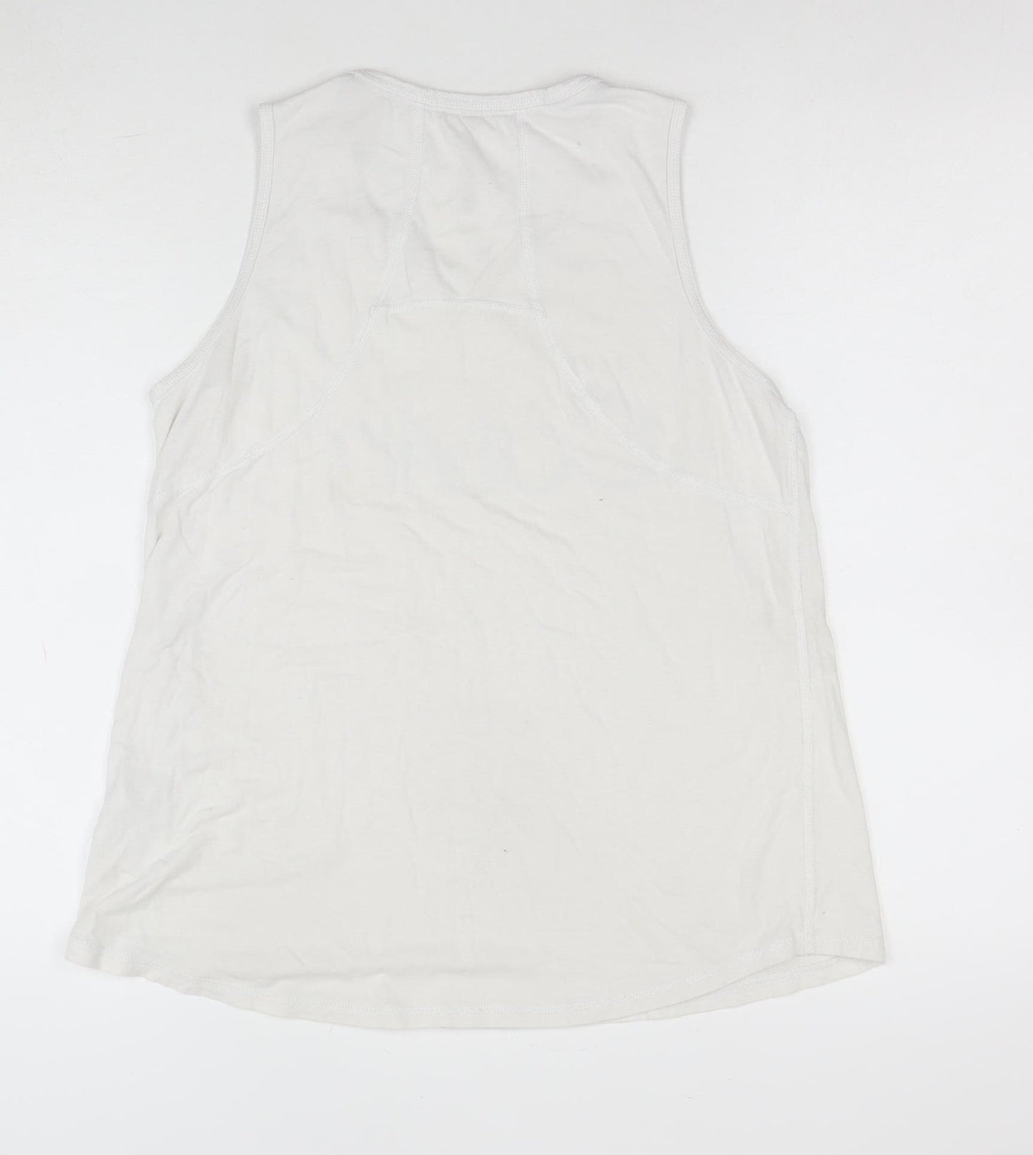 Calvin Klein Men’s White Sleeveless Performance T-Shirt - Size S