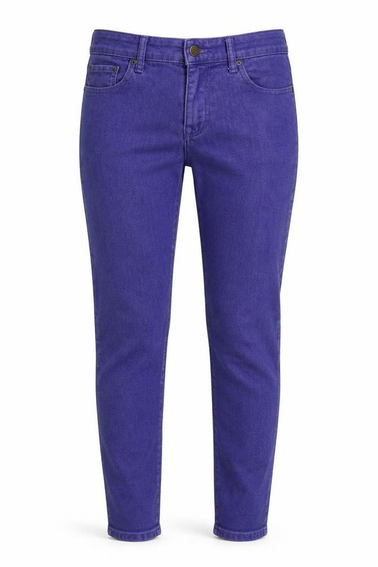 Front view of Gap 1969 Women's Blue 28x32 Skinny Jeans Stretch Denim