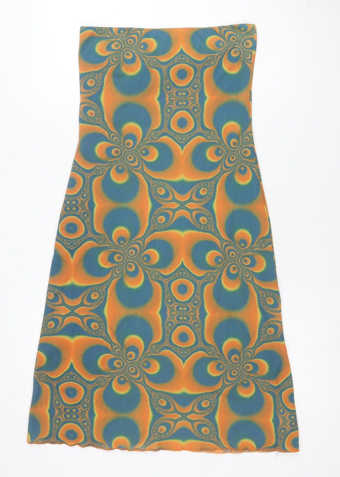 Pull & Bear Women’s Multicoloured Geometric Bodycon Dress M