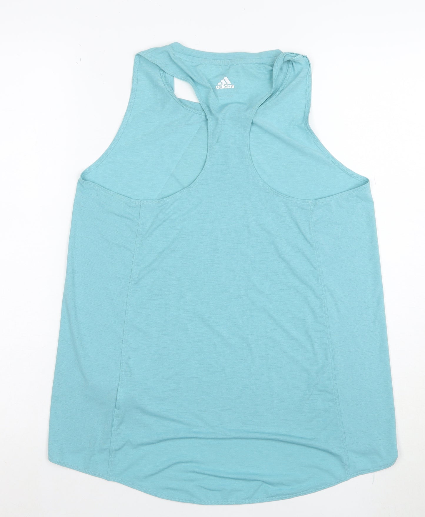 Adidas Womens Blue Tank Top Small Racerback Sports Activewear