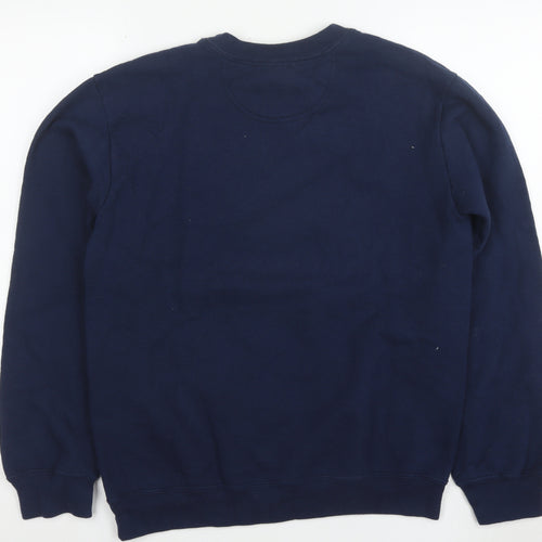 Gildan Men's Blue Duck Dynasty Graphic Pullover Sweatshirt Small