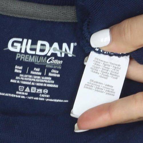 Gildan Men's Blue Duck Dynasty Graphic Pullover Sweatshirt Small