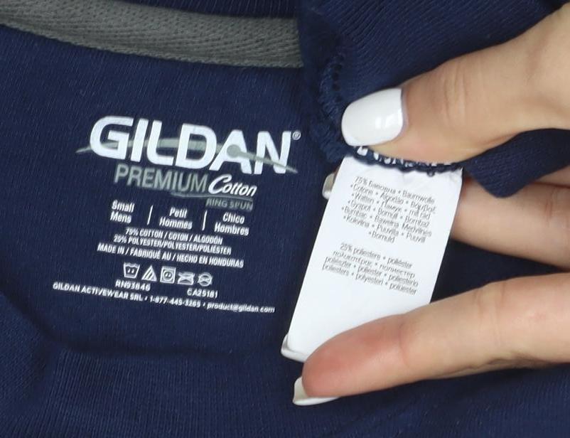 Gildan Men's Blue Duck Dynasty Graphic Pullover Sweatshirt Small