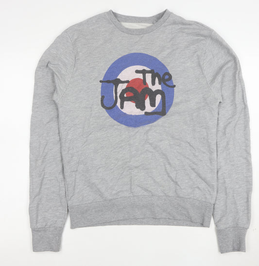 Bravado The Jam Grey Crew Neck Men's Sweatshirt M