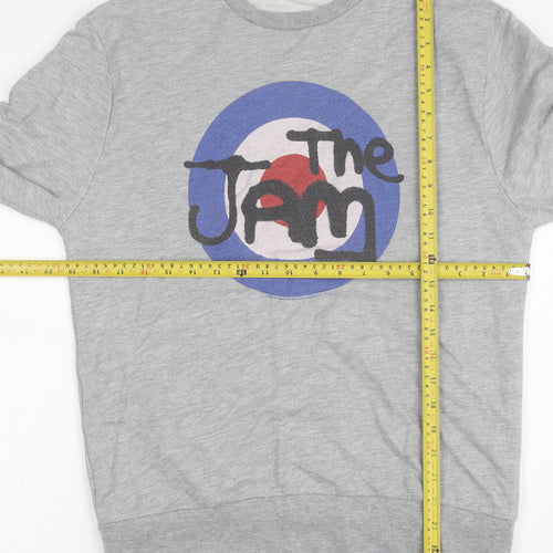 Bravado The Jam Grey Crew Neck Men's Sweatshirt M