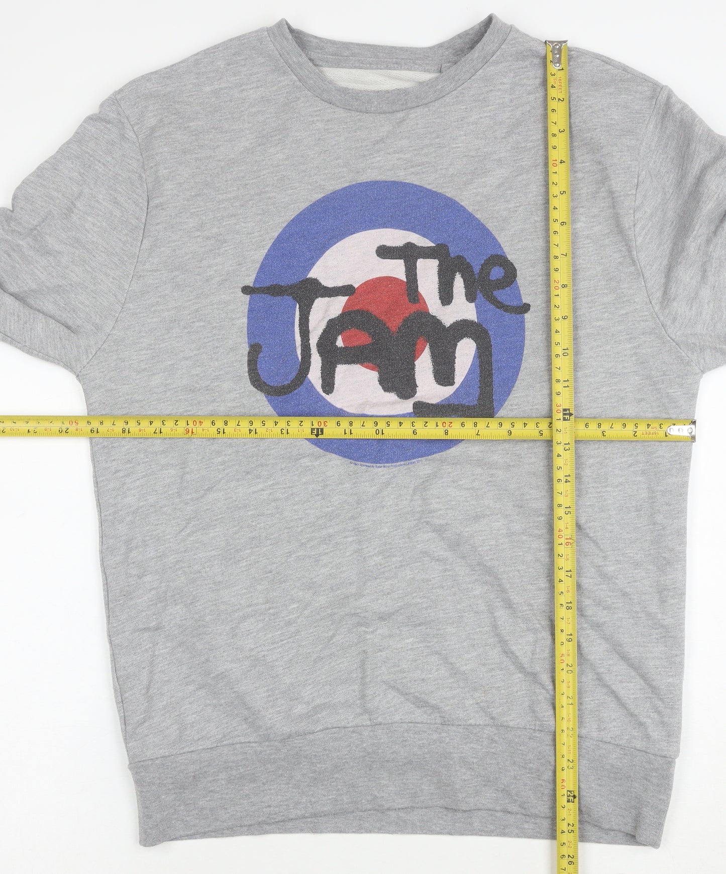Bravado The Jam Grey Crew Neck Men's Sweatshirt M