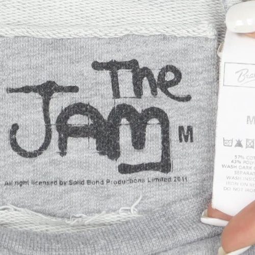 Bravado The Jam Grey Crew Neck Men's Sweatshirt M