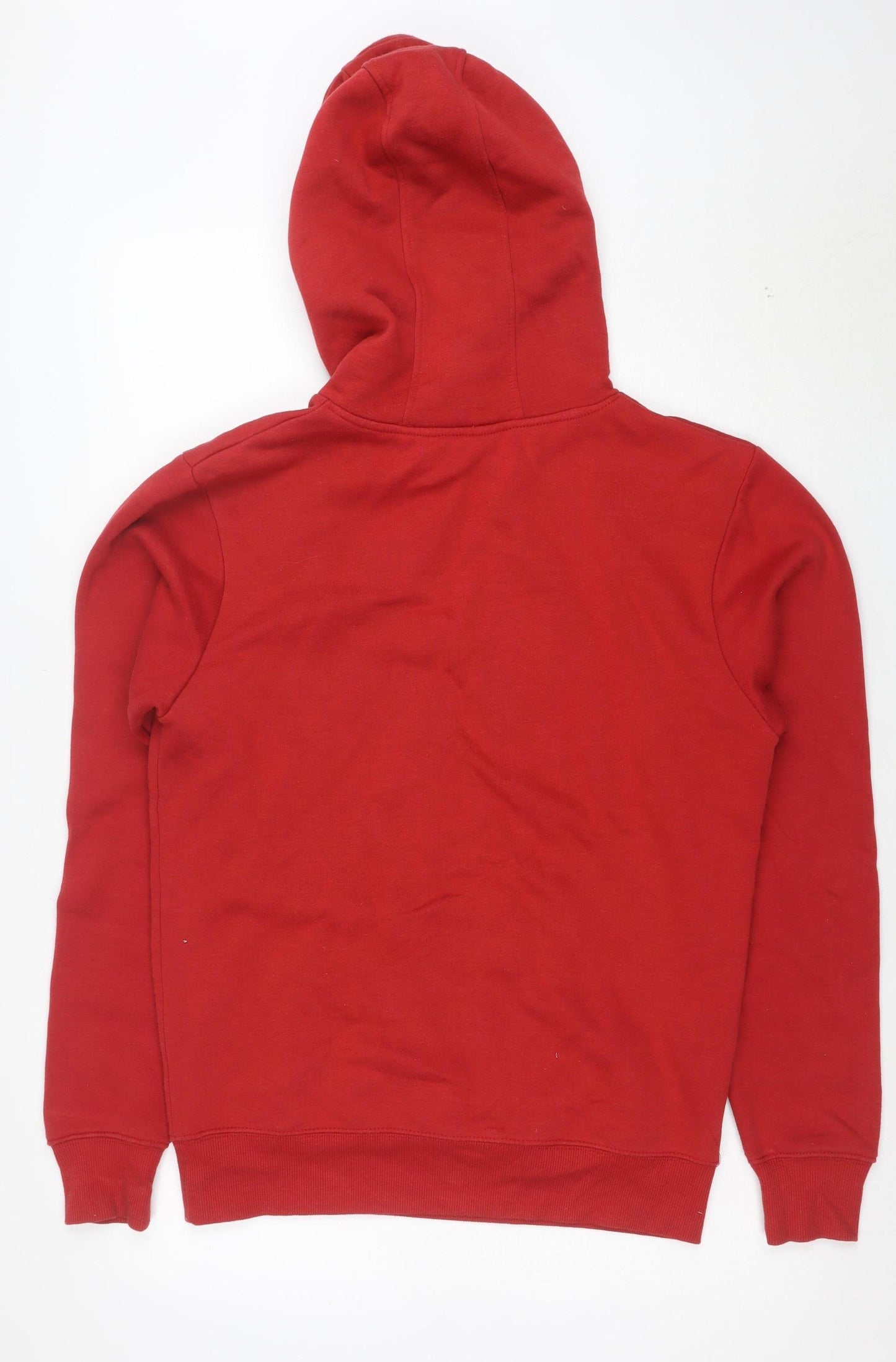 The Simpsons Men's Red Pullover Hoodie S Homer Graphic Fleece