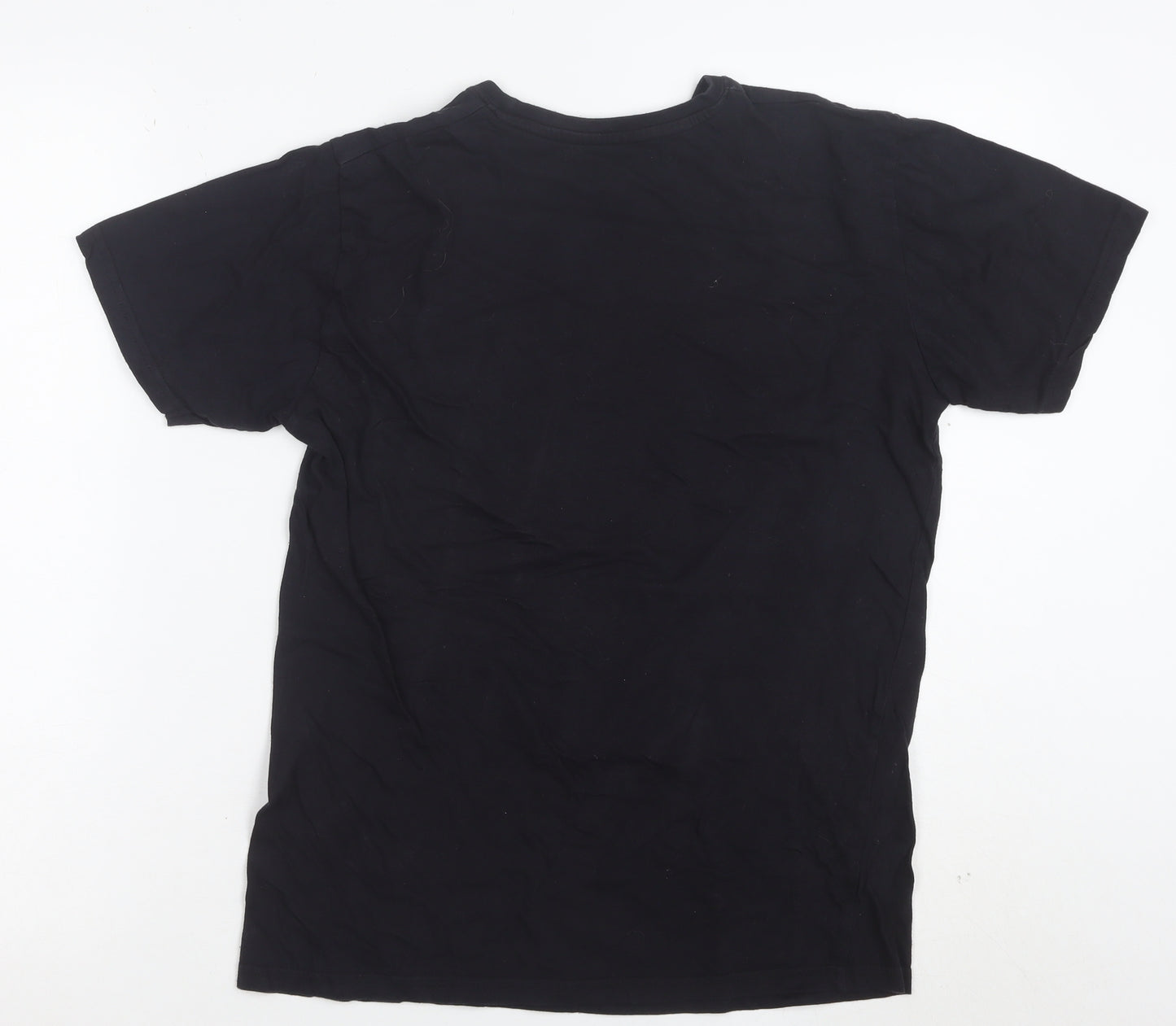Adult Swim Rick and Morty Black Cotton Men’s T-Shirt Size S Graphic Tee