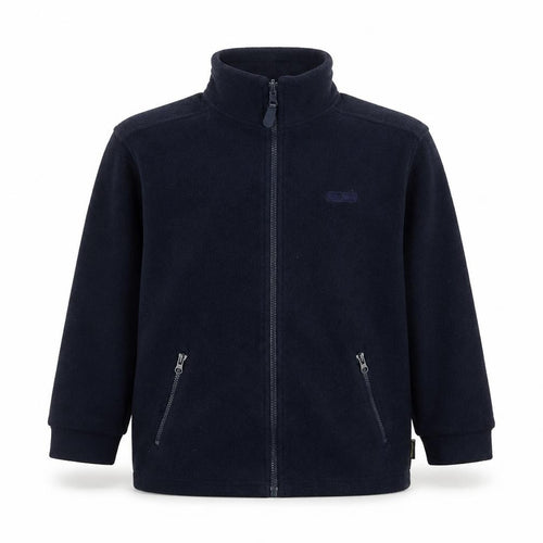 Peter Storm Boys Blue Fleece Full Zip Jacket 7-8 Years Polyester Warm Layer