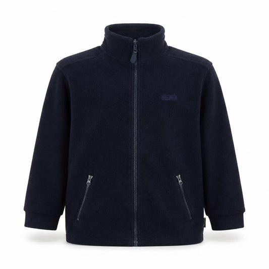 Peter Storm Boys Blue Fleece Full Zip Jacket 7-8 Years Polyester Warm Layer