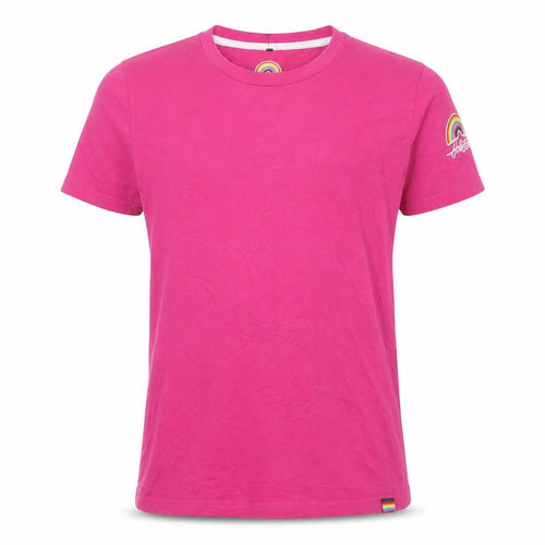 Hollister Men’s Pink Pride Rainbow Crew Neck Cotton T-Shirt XS