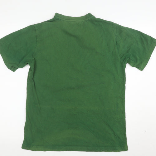 New Balance Men's Green Crew Neck Short Sleeve T-Shirt Size S